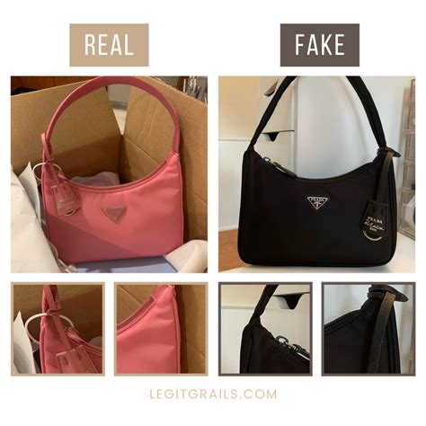 real versus fake prada pleather bag|vintage prada bag authentication.